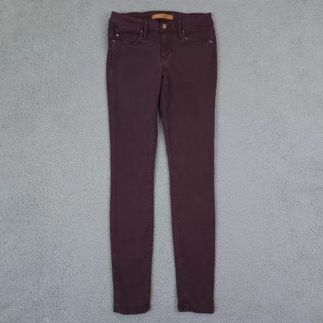 Joes Jeans Womens 24 Purple Flawless Vixen Ankle Sassy Skinny Stretch Mustang