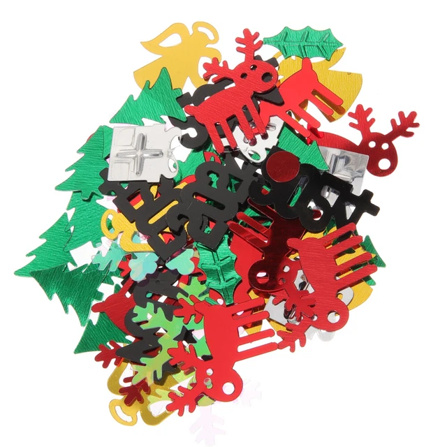 CHRISTMAS PARTY CONFETTI Set 2024 New Year Table Decor £4.43 - PicClick UK