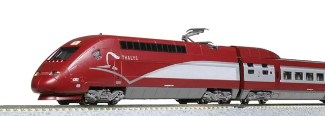 KATO N gauge Thalys PBKA New Paint 10cars Set 10-1658 Model Train Red Railway