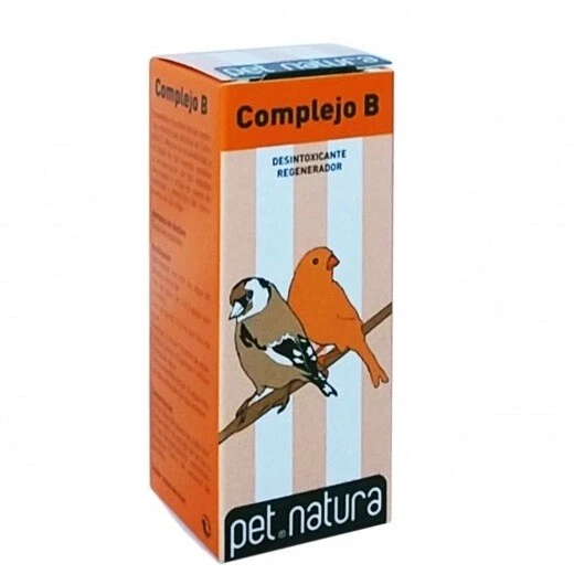 PETNATURA COMPLEX 11 VIT B 125 ml Suplemento vitamínico para pájaros.