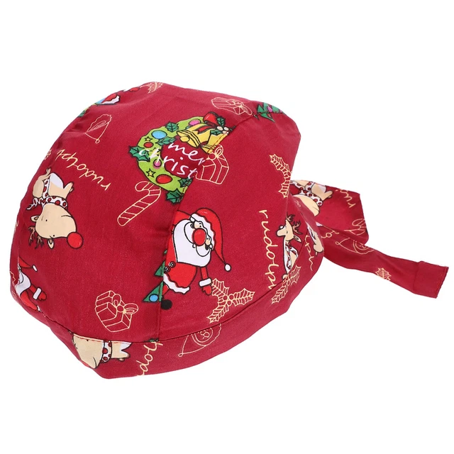 2 Pcs Chef Costume Cooking Caps Kitchen Service Hat Baking Miss Peaked