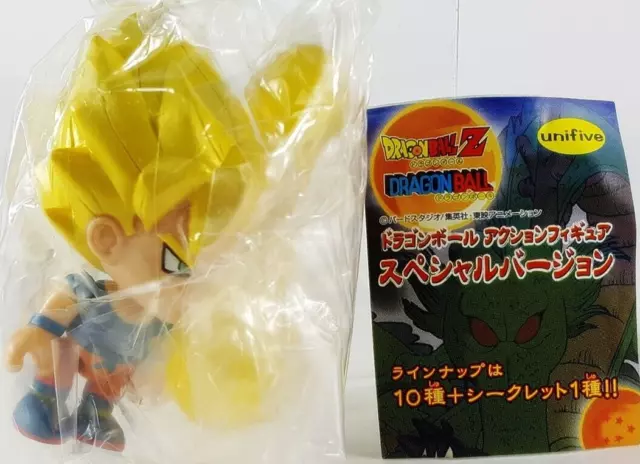 Dragon Ball Z Unifive Mini figura de acción Versión especial Son Goku...
