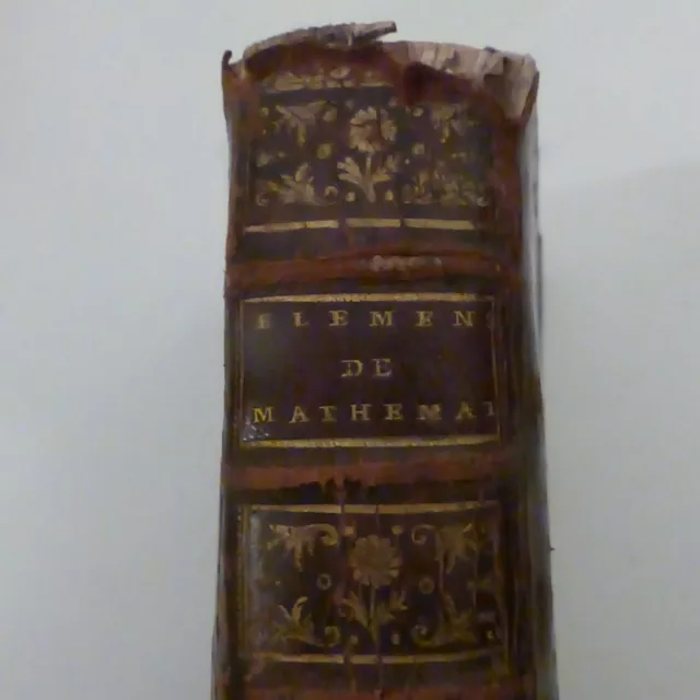 Mathématiques Eléments de mathématique  RIVARD 1732