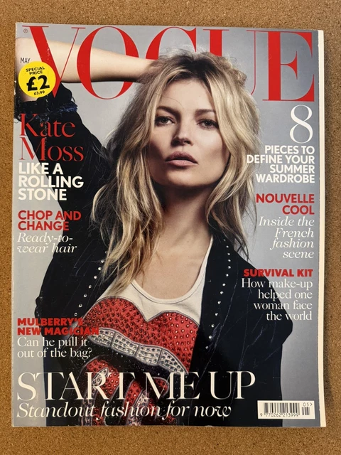 Vogue Italia Feb 2016 Kate Moss ケイトモス Kate Moss Shares the