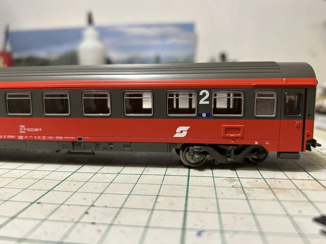Obb Coach OBB COACH HO Roco 2nd Class Ref 67641 £47.50 - PicClick UK