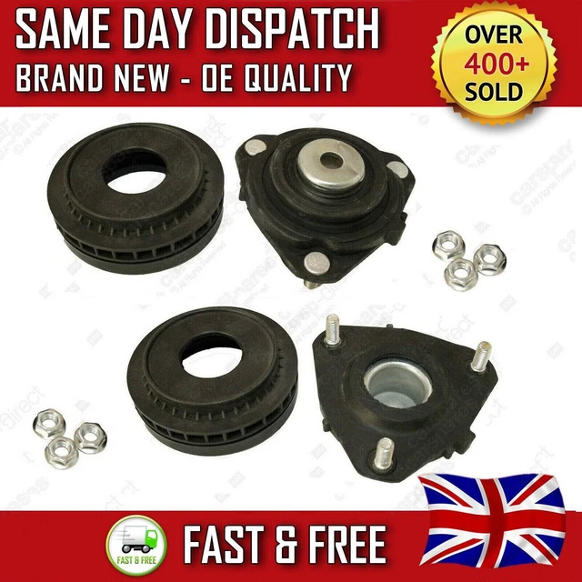 FORD FIESTA MK5 MK6 FRONT SUSPENSION TOP STRUT MOUNT & BEARING PAIR