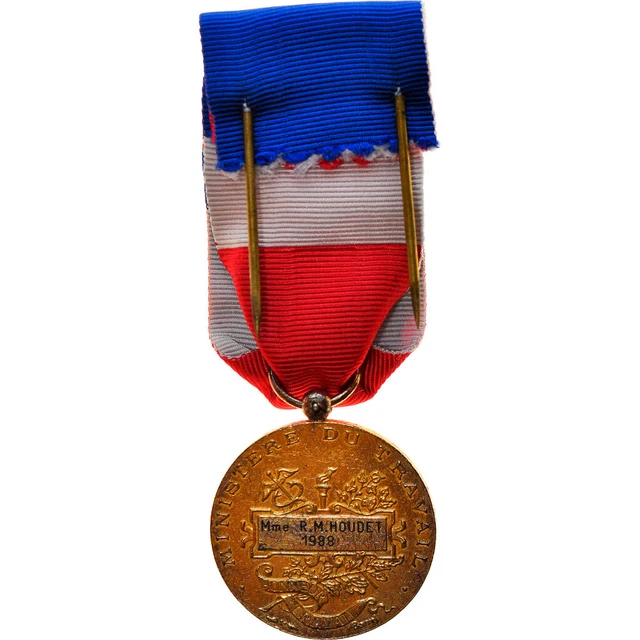 III REPUBLIC Médaille d’honneur du travail, 20 ans fme_778642 Medals
