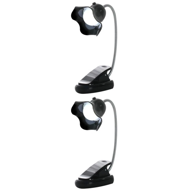 SET OF 2 Student Book Reading Light Rechargeable Lamp £16.00 PicClick UK