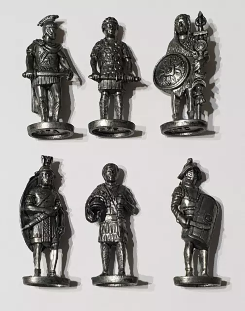 Soldatini Kinder Metallo Metallfiguren Romani 40mm ferro numerata