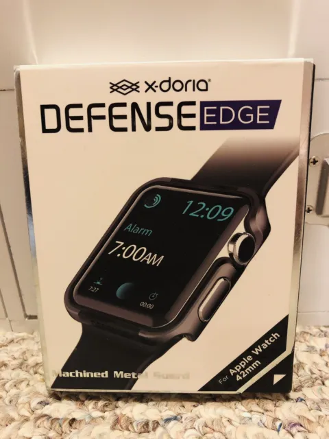 X-doria Defense**Edge**For Apple Watch 42mm Machined Metal Guard**Charcoal⌚️