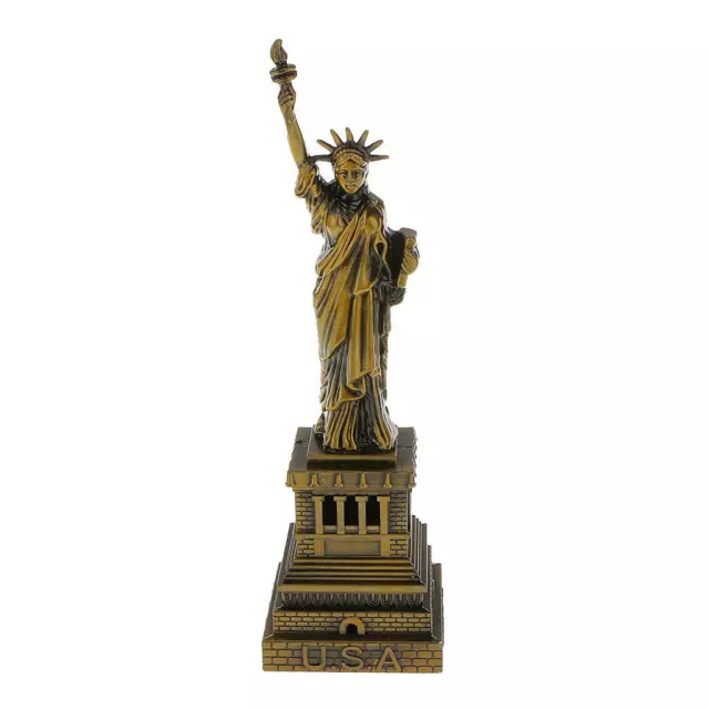 15cm The Statue of Liberty Model Figurines Model Metal Crafts for Home Decor
