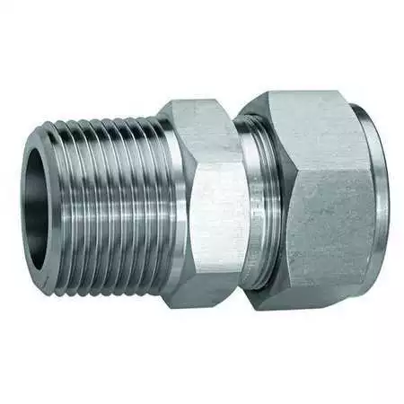 Ham-Let 768L   Ss 1/2 X 3/4 3/4" X 1/2" Mnpt X Compression Ss Male Connector