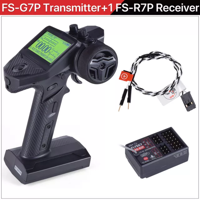 Flysky G7P RC Transmitter FS-R7P Receiver R7P 7CH 2.4Ghz Remote Controller