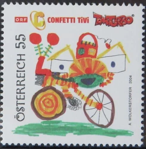 Österreich ANK 2526 SM - Sondermarke - Confetti TiVi TomTurbo ** postfrisch MNH