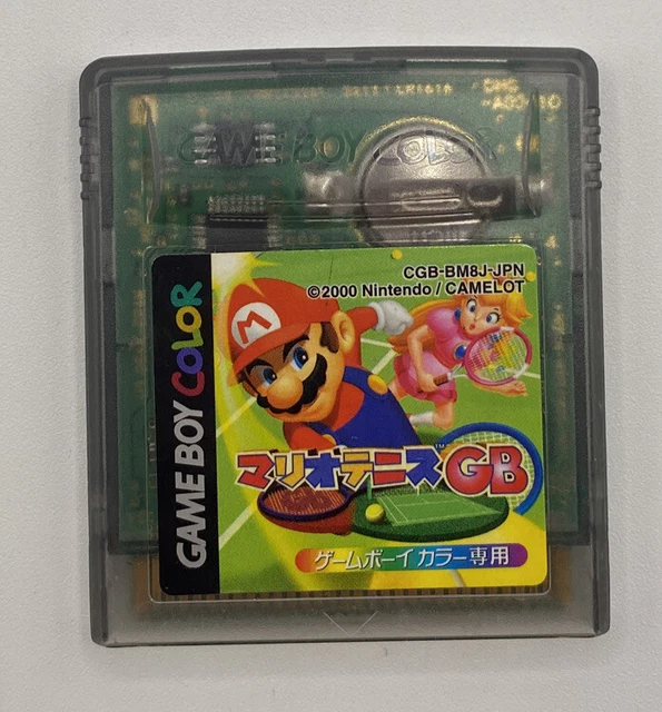 Genuine Mario Tennis gameboy Color CGB-BM8J-JPN NTSC-J Japanese