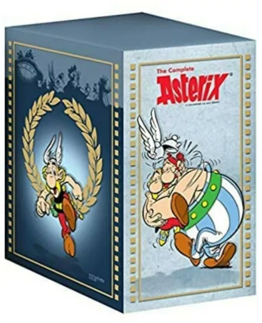 New The Complete Asterix 39 Book Box Set by Rene Goscinny & Albert Uderzo 2022