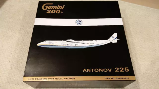 Gemini 200 Diecast Aircraft Model 1/200 ANTONOV225 G2ADB1225