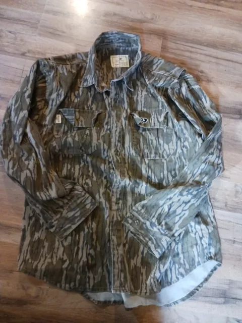 Mossy Oak Chamois Hunt Shirt, Chamois Camo Shirt for Men