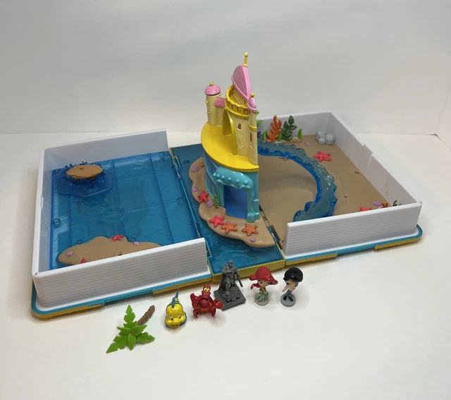 DISNEY PARKS PRINCESS Ariel Storybook Playset Little Mermaid 22.95