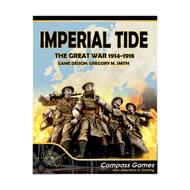 COMPASS WWI WAR Game Imperial Tide The Great War 19141918 Box SW £59