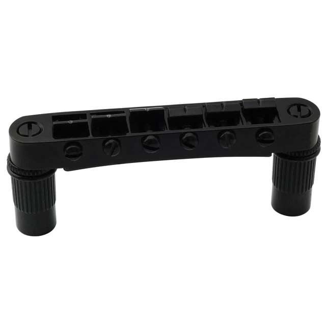 Musiclily Pro Black 52mm Tune-o-matic Wide Bridge For Epiphone Les Paul Guitar