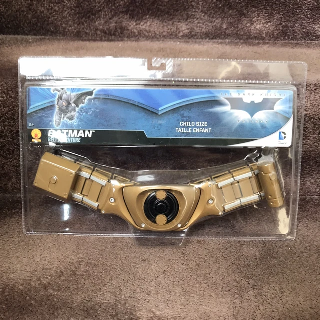 Batman The Dark Knight Belt Costume Accessory Child Size Ages 8+ New Halloween