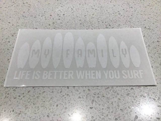 SURF STICKER KITEBOARDING SURFING SURFBOARD SKATEBOARD ROXY QUIKSILVER. mctavish