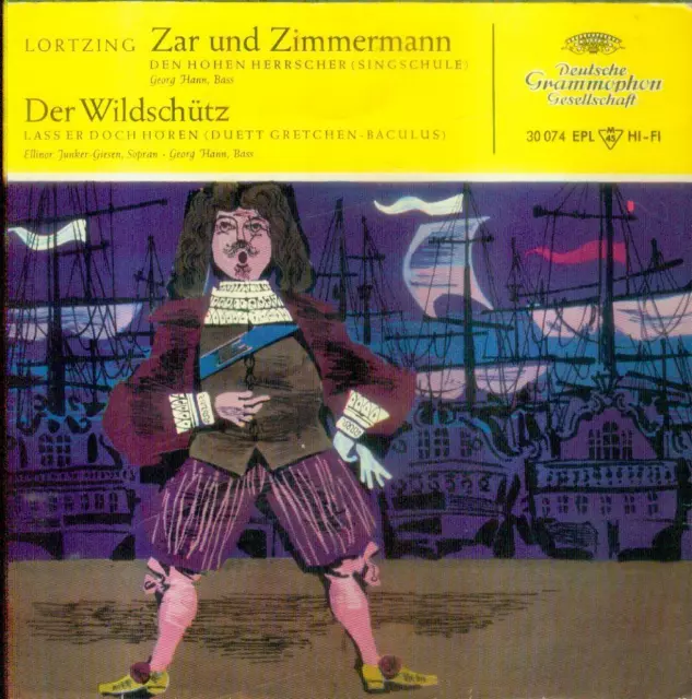 7" Georg Hann/Den Hohen Herrscher (Zar Und Zimmermann) 1958/06