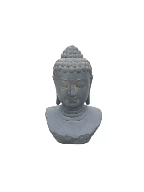 Serenity Buddha Head Statue Garden Zen Buddha Meditation Enlightenment Sculpture