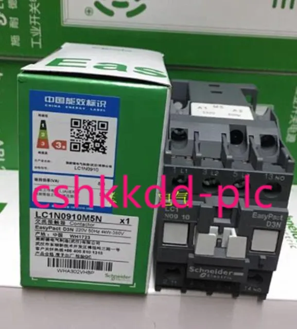 1 PCS NEW IN BOX Schneider AC contactor LC1N0910M5N AC220V