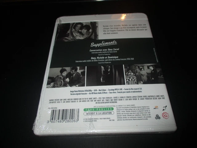 BLU-RAY NEUF "PIEGE POUR CENDRILLON" Dany CARREL, Madeleine ROBINSON 2