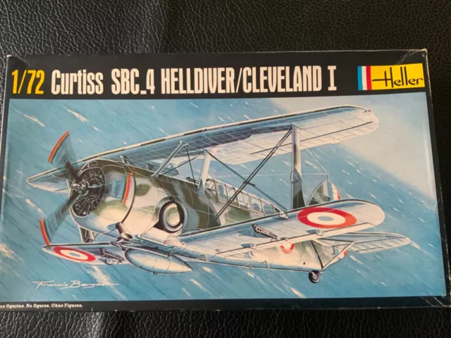 Heller 1:72 Curtiss SBC.4 Helldiver/Cleveland I.  Kit. 285