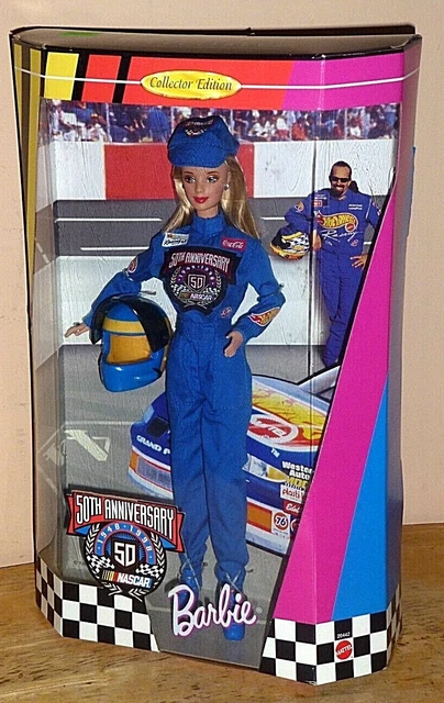 50th anniversary nascar online barbie collector edition worth