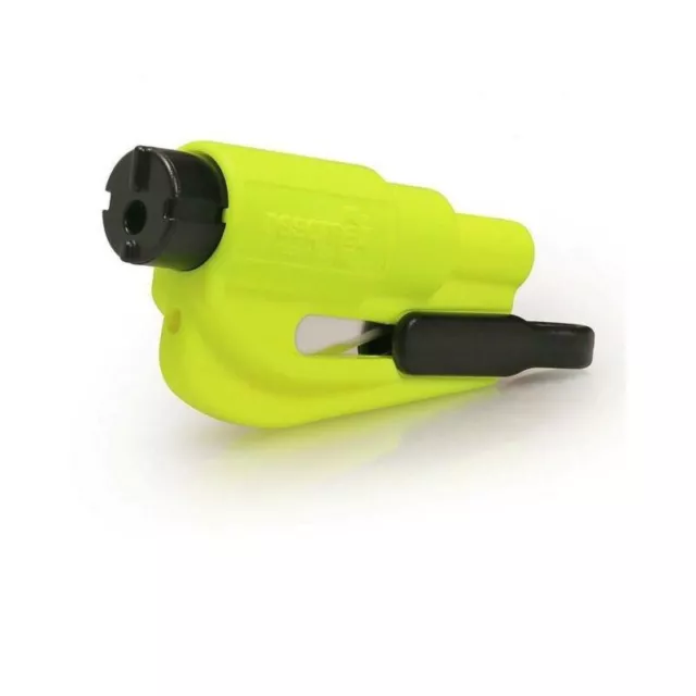 Keyring First Relief Break Glass Cut Strap Yellow Key Security Vehicle
