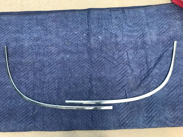 1959 1960 chevy el camino lower windshield stainless trim