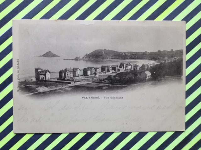 cpa Brittany Breizh PLÉNEUF VAL ANDRÉ in 1900 General view