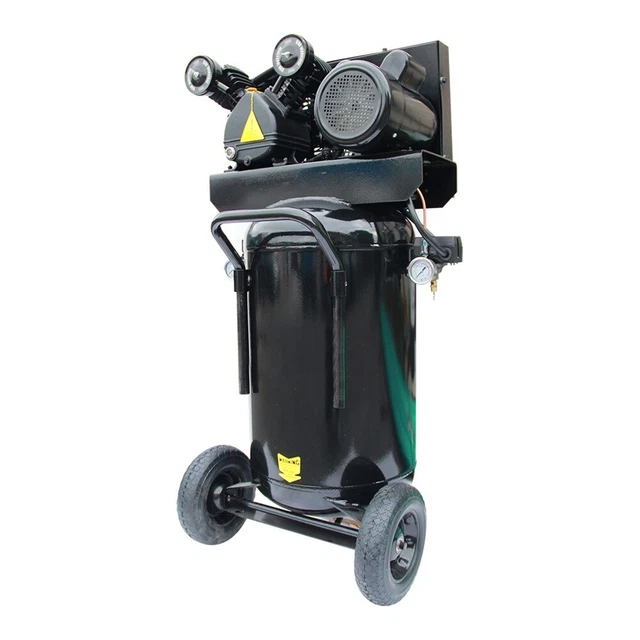 7Cfm 110V/220V 2Hp Portable Electric Air Compressor w/ 24 Gallons Tank