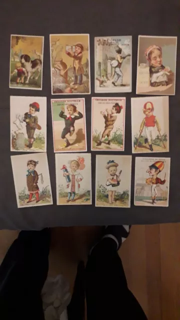 lot de 72 chromos  personnages