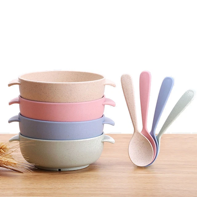 Set Ciotole Contenitore Alimenti Adulti Bambini Dessert Cucina Casa Spaghetti