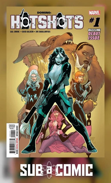 DOMINO HOTSHOTS #1 (MARVEL 2019 1st Print) COMIC