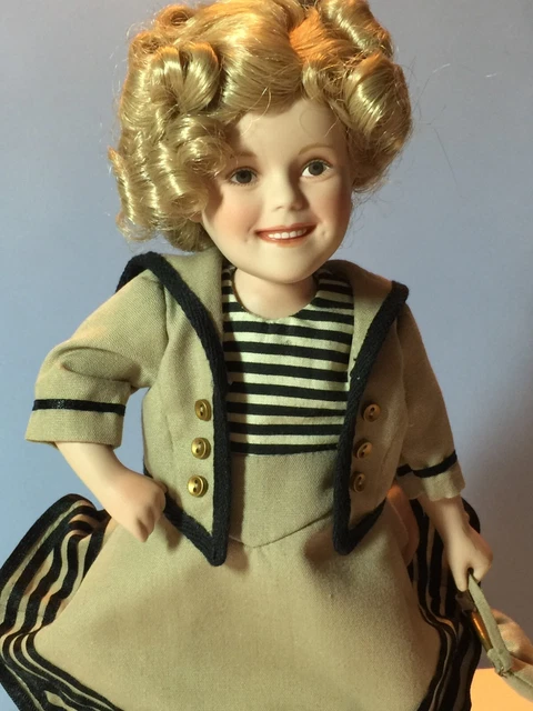 Danbury Mint Shirley Temple Movie Classics 10" Doll Wee Willie Winkie 5