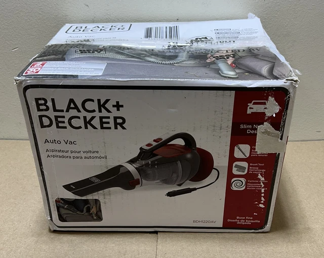 BLACK+DECKER BDH1220AV 12-Volt Auto Vacuum