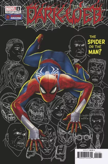 Dark Web #1 Hernandez Beyond Var Dark Web Marvel Comics 2022 1st Print NM