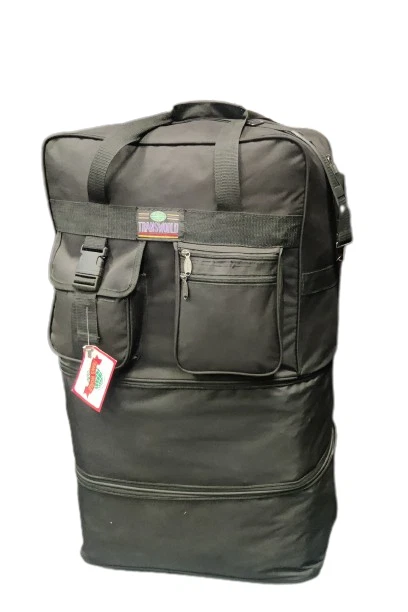 30 In XL Expandable Upright Rolling Wheeled Duffle Bag Spinner Suitcase Luggage
