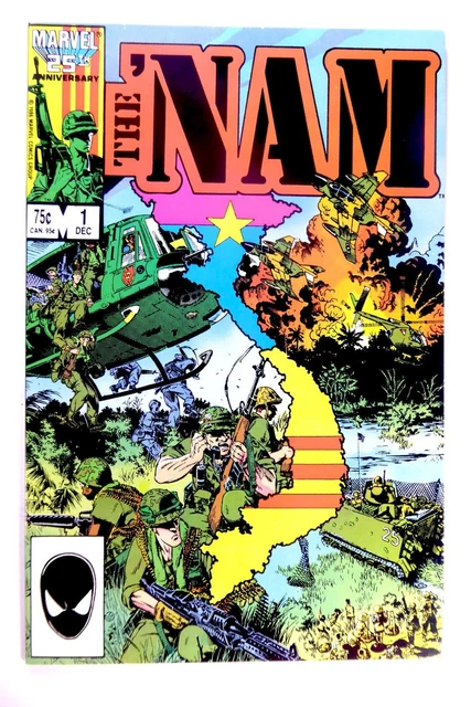 Marvel THE NAM (1986) #1 Key 1st App Vietnam War VF/NM (9.0) Ships FREE!