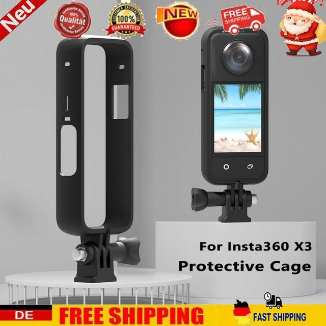 Plastic Camera Cage Accessories Protective Frame Cage Frame Cage for Insta360 X3