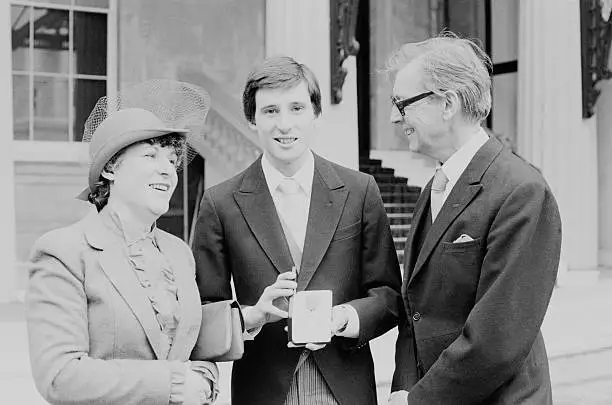 English Athlete & Middle Distance Runner Sebastian Coe 1982 OLD PHOTO