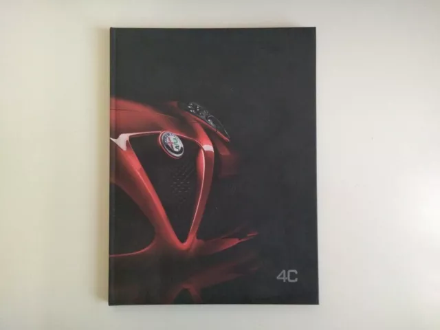 Depliant brochure Alfa Romeo 4C Coupé - 09/2016