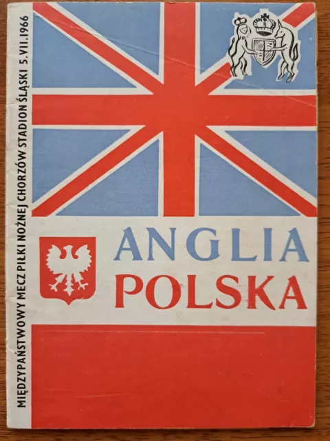 Poland V England 1966 International