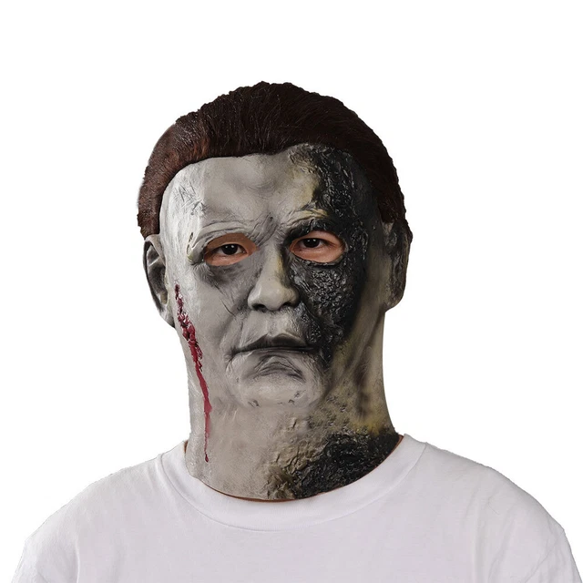 HALLOWEEN MICHAEL MYERS Mask Burn Scar Version Cosplay Latex Masks